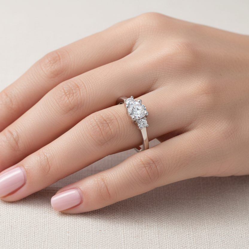 Trinity Lumière ring