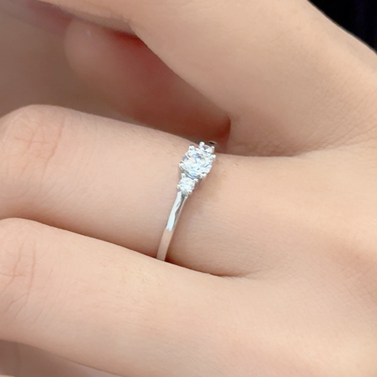 Trinity Lumière ring